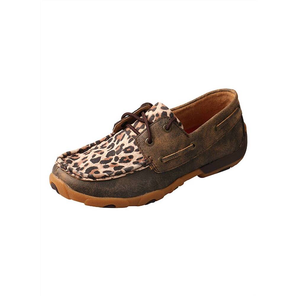 NEW TWISTED X women's distressed slip on in yellow & black